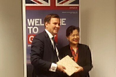 UK/Taiwan Talks Smooth Way for Increased Trade